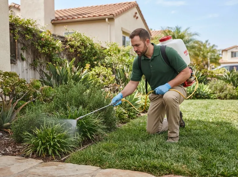 Targeted Flea and Tick Yard Elimination in San Diego, CA